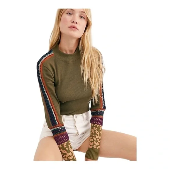 Free People Switch It Up Cuff Thermal Top - Picture 9 of 10